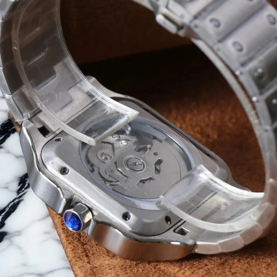 Seiko Mod Santos “Skeleton”