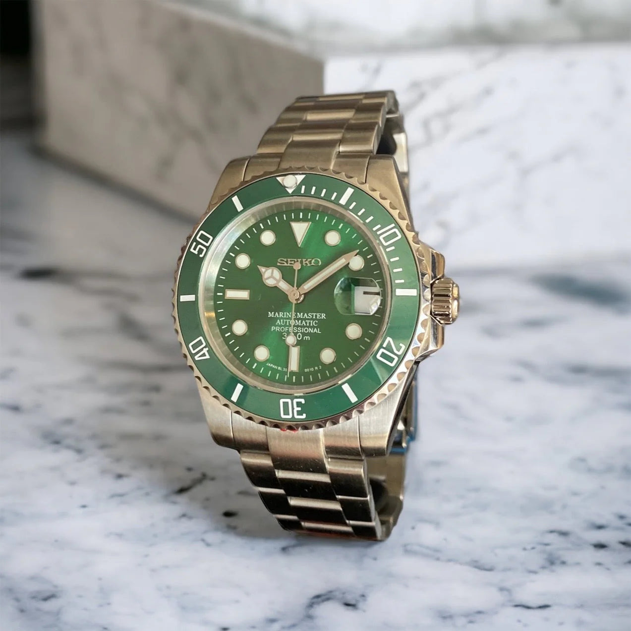 Seiko Mod Submariner "Hulk"