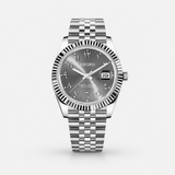 Seiko Mod Datejust "Arabic Grey"