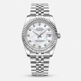 Seiko Mod Diamond Datejust "Pearl Dial"