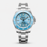 Seiko Mod Submariner "Baby Blue"