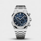 Seiko Mod Royal Oak Chronograph "Blue"