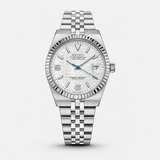 Seiko Mod Land-Dweller "White/Blue"