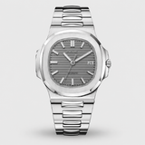 Seiko Mod Nautilus "Silver Grey"