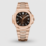 Seiko Mod Nautilus "Rose Gold Chocolate"