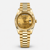 Seiko Mod Day-Date "Full Yellow Gold"