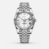 Seiko Mod Datejust "White Roman"