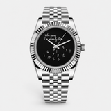 Seiko Mod Datejust Black "Who Cares"