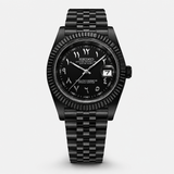 Seiko Mod Datejust "Arabic Black"