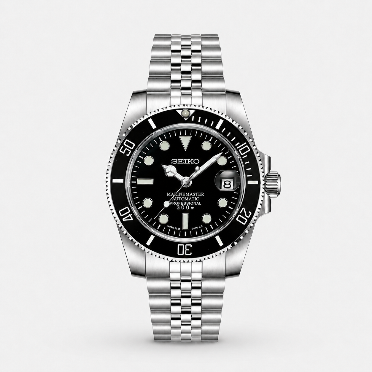 Seiko Mod Submariner "Black"