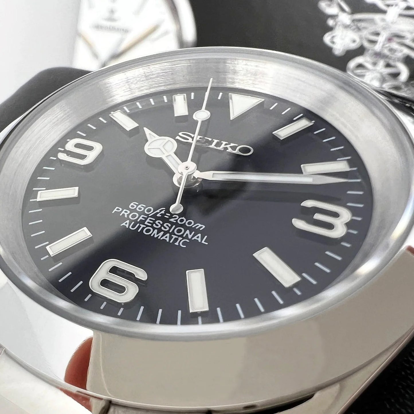 Seiko Mod Datejust "Classic Black"